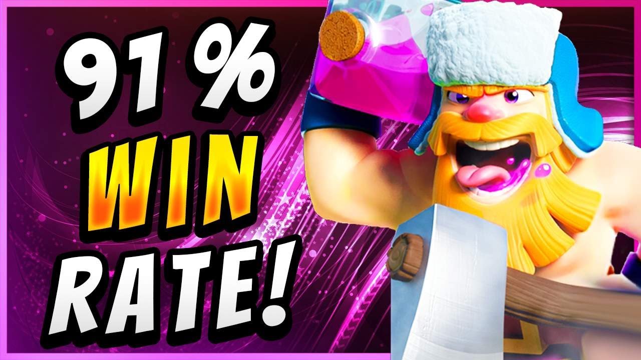 93% WIN RATE! BEST BALLOON DECK in CLASH ROYALE! 