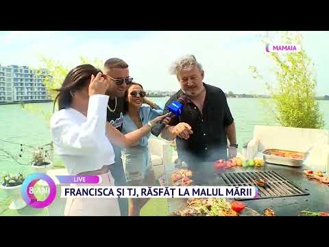 Francisca și TJ Miles, răsfăț la malul mării