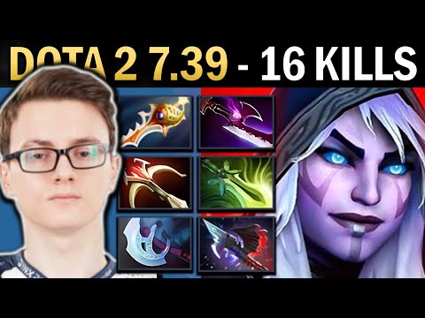 Drow Ranger Gameplay Miracle with Rapier and 16 Kills - Dota 2 7.39