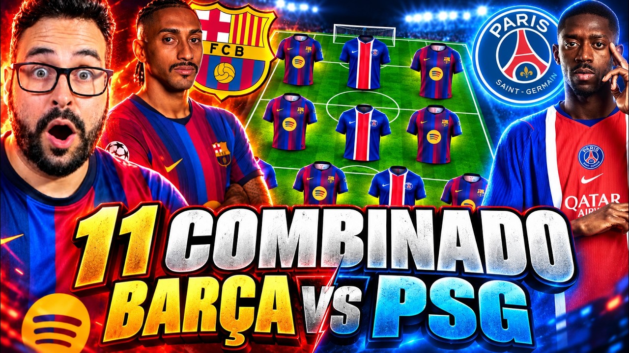 🔥BARÇA vs PSG: ¿QUIÉN ENTRA EN EL 11 DEFINITIVO?