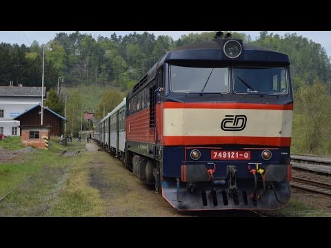 Bardotka 749.121 na Posázavském pacifiku