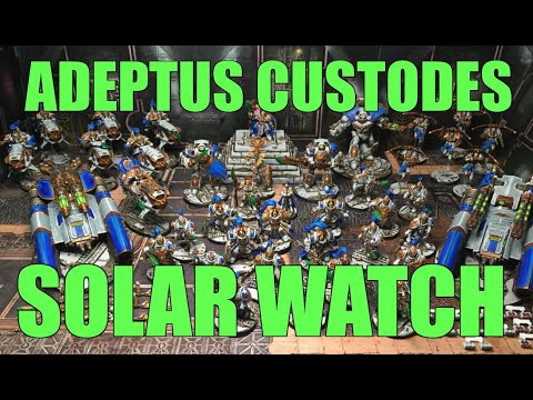 AMAZING MODELS STUNNING PAINTS Warhammer 40k Adeptus Custodes Completed Commission Citadel Contrast