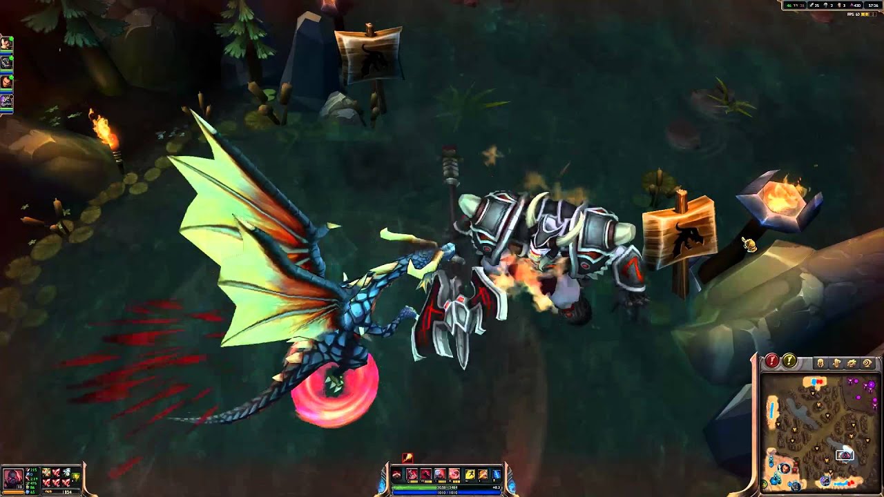 Liên Minh Huyền Thoại: Tuyệt chiêu mới của Sion dùng chân đá rồng =)))