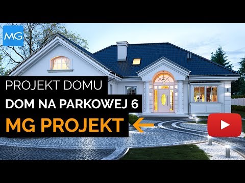 Projekt Dom na Parkowej 6 MG Projekt - 121,67 m2