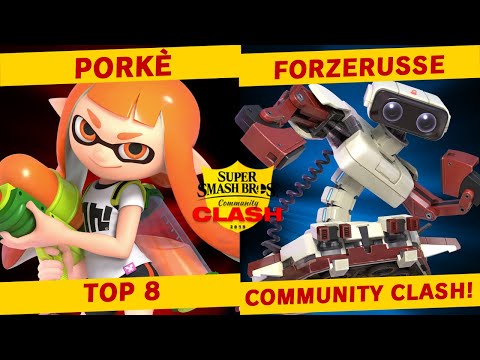 Porkè(Inkling) vs ForzeRusse(R.O.B) - TOP 8 - Community Clash!