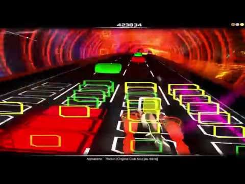 Audiosurf: Alphazone - Rockin [Pointman-Elite, 4-lane mode]