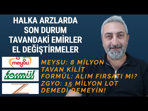 #MEYSU Tavan Kilit #FORMÜL Alım Fırsatı #ZGYO Demedi Demeyin Sonra!