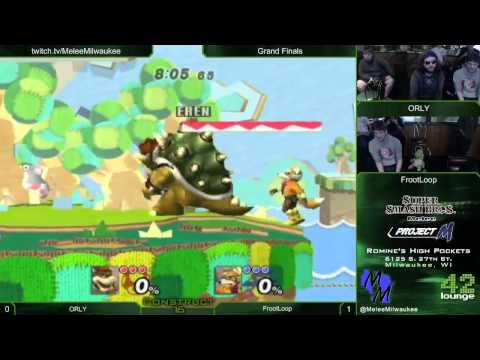 Construct 16 - ORLY (Mewtwo, Bowser) vs Frootloop (Fox) - Project M Grand Finals