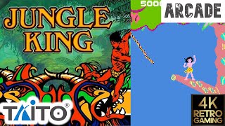 Jungle King Arcade ( Taito 1982 ) 4k Gameplay