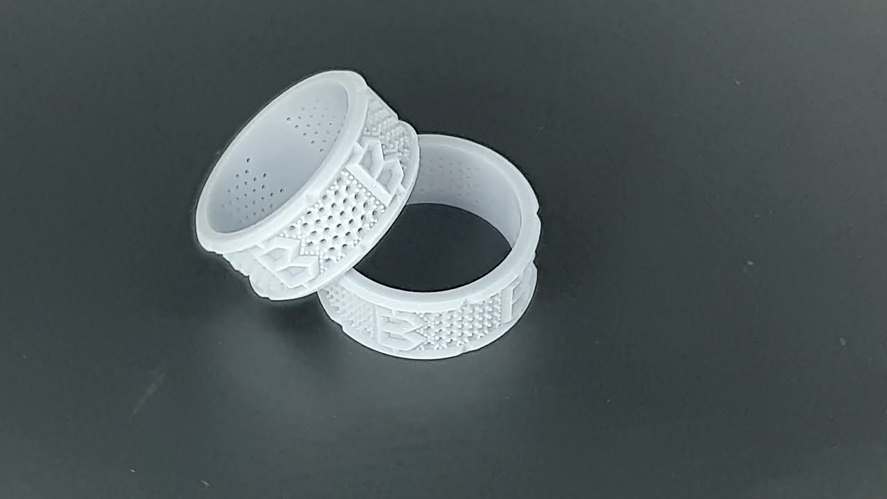 Bitcoin wedding ring R25 3D print model 3D Print Model