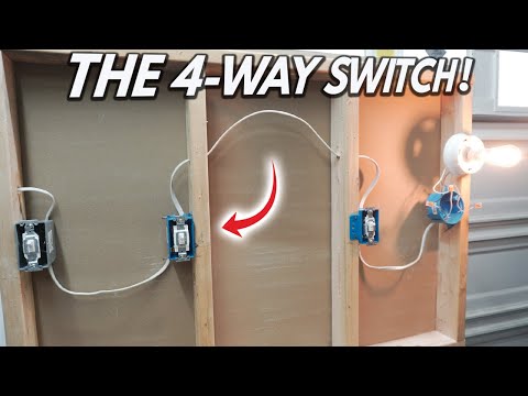 How To Wire A 4-Way Switch System Explained (2022) | Easy DIY Step By Step Tutorial For Beginners!