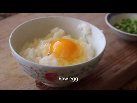 How to make Raw Egg Over Rice | Popular Japanese Breakfast