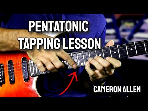 Pentatonic Tapping Lesson (Licks & Breakdown!) | Cameron Allen