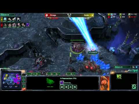 SHOUTcraft - SCi3 - RO8 : DIMAGA (Z) vs Socke (P) G2