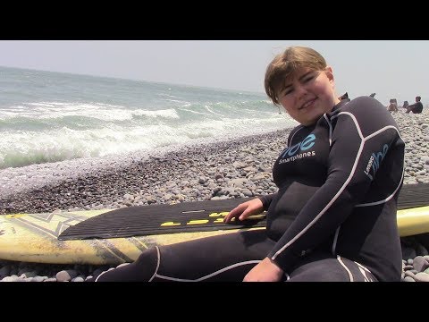 First Time Surfing!! (Peru)