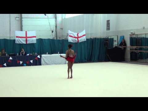 Azra Dewan - U12 English Champion 2015  in Rope