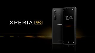 Video 0 of Product Sony Xperia PRO Smartphone