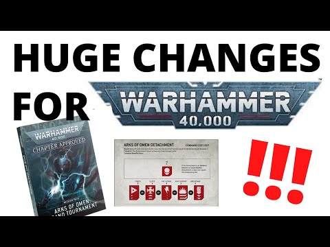 HUGE Warhammer 40K Rules Changes Revealed - New Force Organization Chart, Free Allies and Reserves?