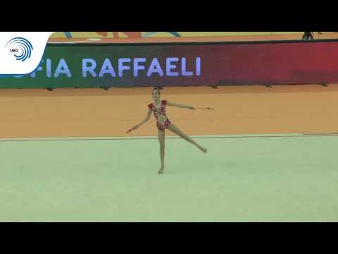 Sofia RAFFAELI (ITA) - 2018 Rhythmic Europeans, junior clubs final