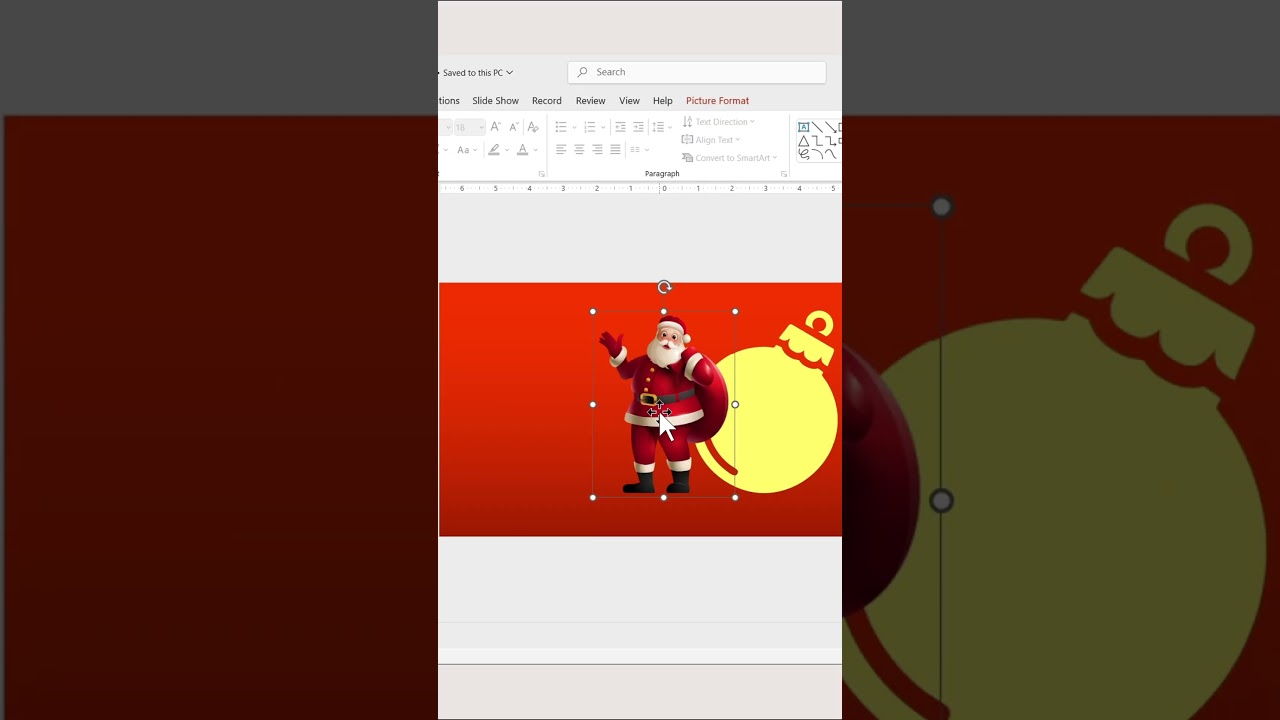 Merry Christmas may this it brings happiness in your life #christmasmorning #ppt #design #powerpoint