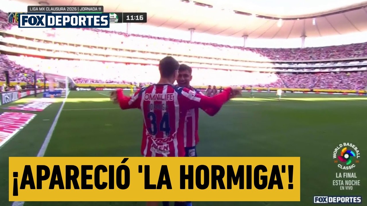 🥳 GOL DE LA HORMIGA | Chivas 1-0 Santos | Jornada 11 | Liga MX 2026