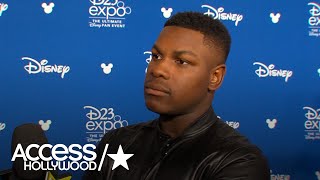 John Boyega Teases Upcoming 'Star Wars: Episode VIII The Last Jedi' At D23 | Access Hollywood