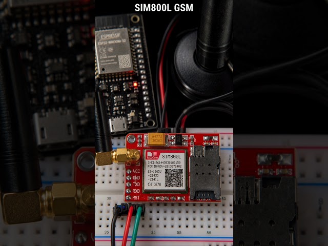 Vídeo relacionado con 2pcs SIM800L GPRS gsm Module PCB Antenna SIM Board Quad Band