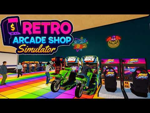 Transforming a Run-Down Shop into a Retro Paradise | Retro Arcade Shop Simulator | Part 1