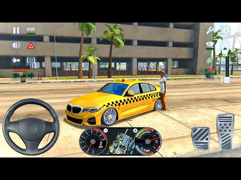 Taxi Sim 2020 - BMW Car Drive Hit and Run - Android, iOS Gameplay Walkthrough FHD