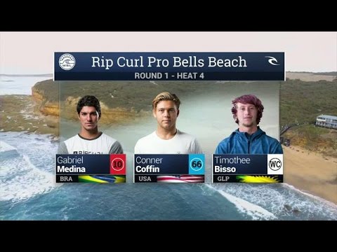 2016 Rip Curl Pro Bells Beach: Round 1, Heat 4 Video