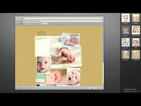 Apple iLife '11 iPhoto Emailing Photos