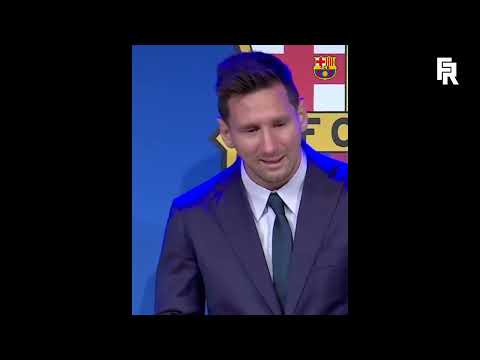 Messi last speech for Barcelona-The end of an era | LEO MESSI | GOAT