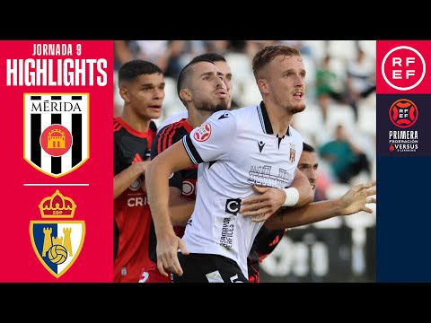 Resumen #PrimeraFederación | AD Mérida 0-0 SD Ponferradina | Jornada 9 | Temp. 25/26