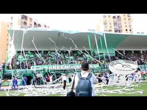 الأجواء الرائعة التي صنعها انصار إتحاد البليدة و فرحة الصعود usmb