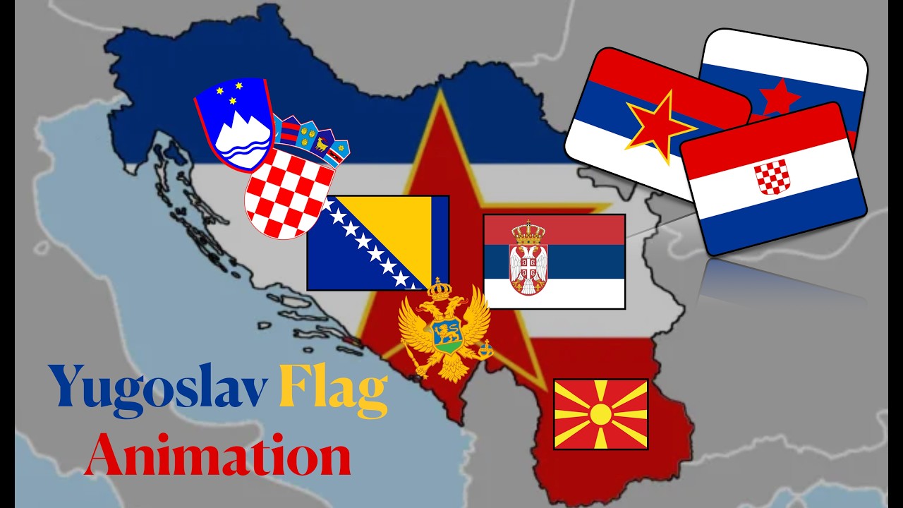 Yugoslav Flag Animation (C_Mapz)