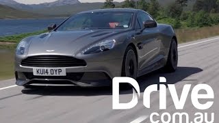 Aston Martin Vanquish First Drive Video Review | Drive.com.au