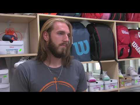 David Mrázek po porážce v 1. kole kvalifikace OPAVA INDOOR OPEN