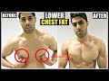 The LOWER CHEST FAT Solution | Workout & Diet