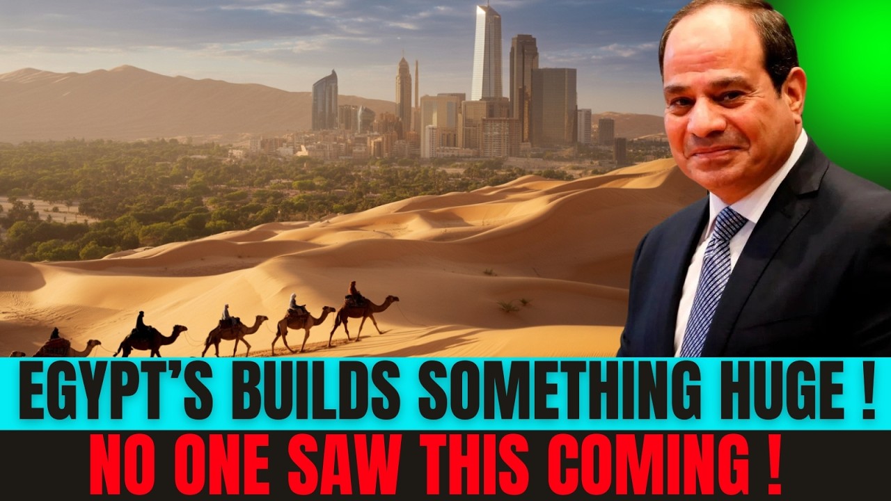 Egypt Builds the World's Most Insane Smart City: $27 Billion Spine City Changes Everything!