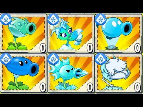All ICE Plants LEVEL 999999 vs Lost City Final Boss Fight! Mod in Plants vs. Zombies 2 Gameplay