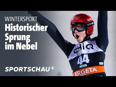 Skispringen: Geiger feiert historischen Erfolg in Klingenthal | Sportschau