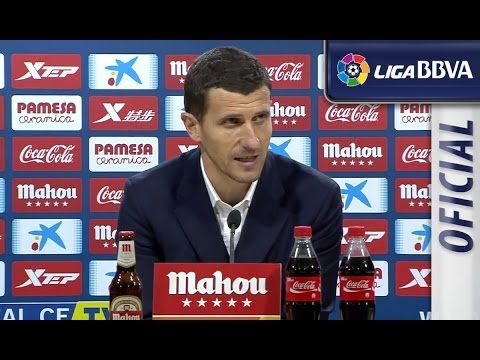 Rueda de Prensa de Javi Gracia tras el Villarreal CF (3-1) Osasuna - HD