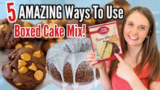5 Amazing Ways to Use Boxed Cake Mix | Dessert Recipes That Shouldn