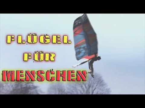 Fliegen wie ein Vogel | Humanbirdwings| Menschliche Flügel |Flying like a bird |Geniales Gadget |MLT
