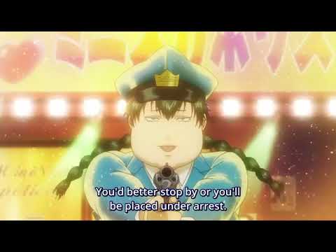 [Gintama] - Toshi as a hostess in a cabaret club