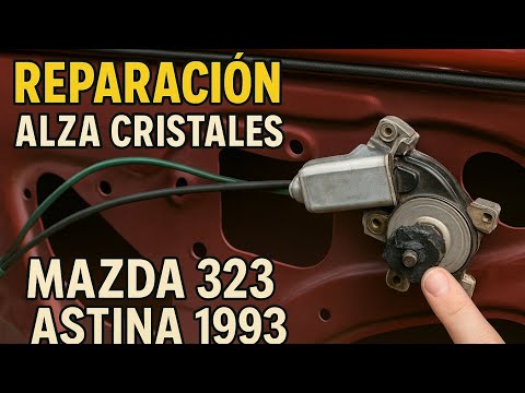 COMO REPARAR ALZA CRISTALES SIN GASTAR UN PESO ! ❌️💲💲💲❗️❗️❗️