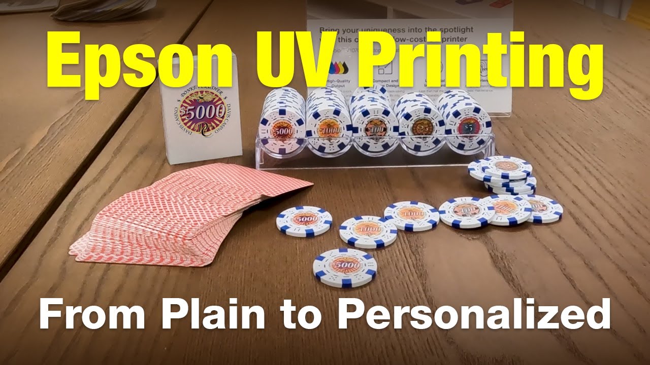 Personalized in a Snap with Epson SureColor V1070 Desktop UV Printer