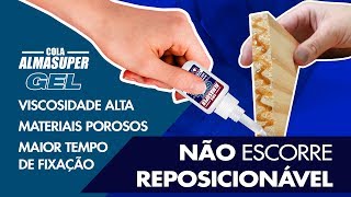 Vídeo de Adesivo Instantâneo Almasuper Gel 20 g