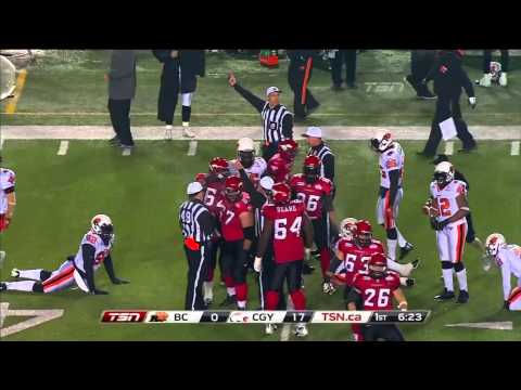 CFL Recap: BC 21, Calgary 41 - October 26, 2012
