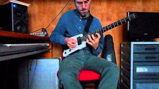 Allan Holdsworth - Hard hat area - Cover by Angelo Comincini